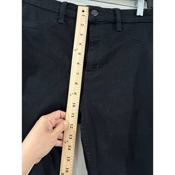 Free People Jeans high rise skinny size 30 color black cotton pants - Picture 8 of 9